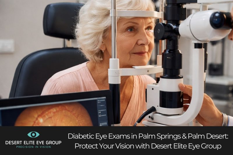 Diabetic Eye Exams in Palm Springs & Palm Desert: Protect Your Vision with Desert Elite Eye Group
